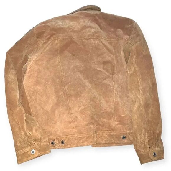 Vintage Men's John Baner Genuine Leather Motorcycle Biker Brown Jacket - Picture 5 of 5